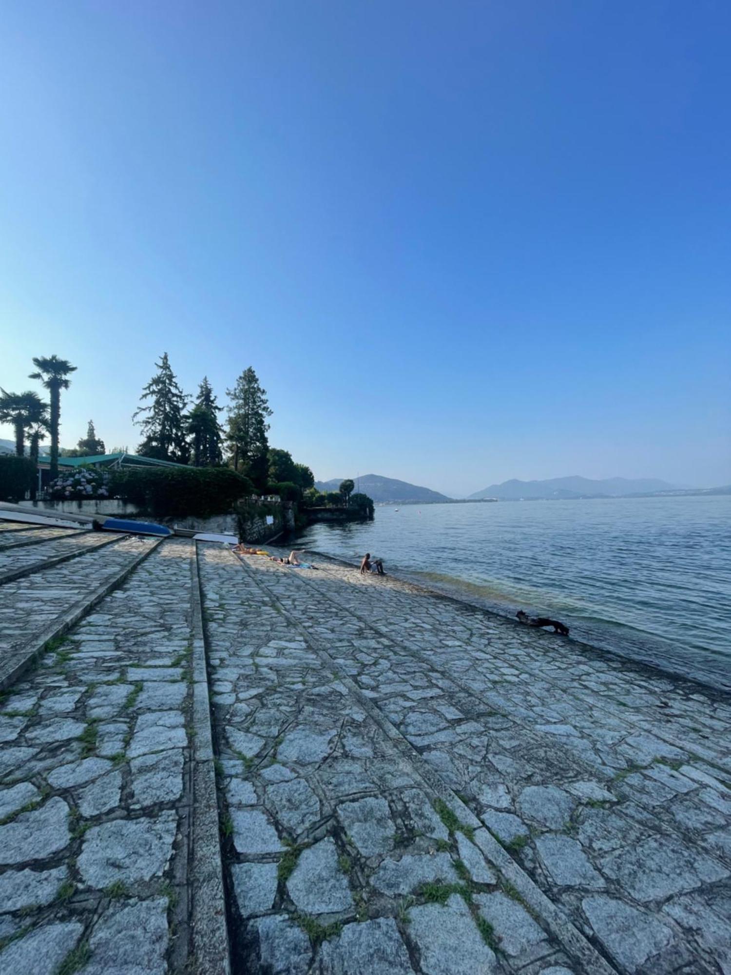Appartamento Sul Lago - Meina Exteriér fotografie